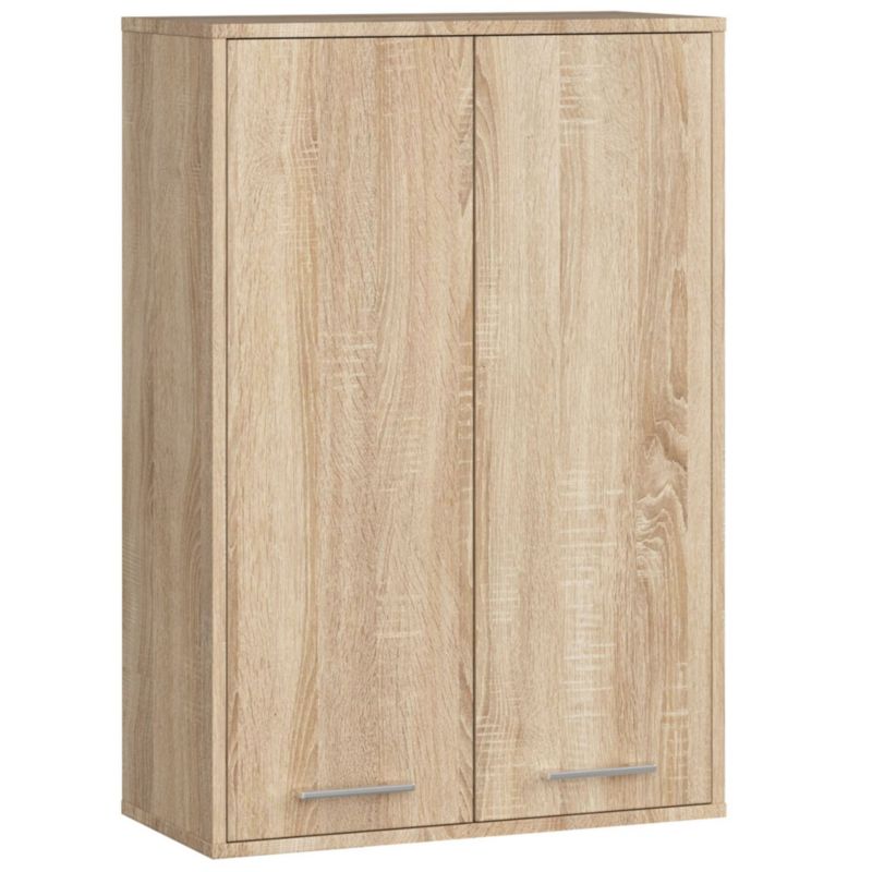 Szafka łazienkowa wisząca AKORD FIN Dąb Sonoma 64 cm 2 drzwi 64x30x94 cm 1 szt.