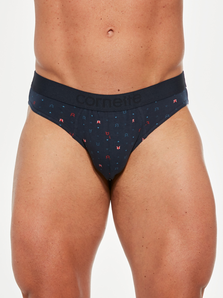 Slipy Męskie z szeroką gumą High Emotion | Cornette | HE 507/32 | Lisy