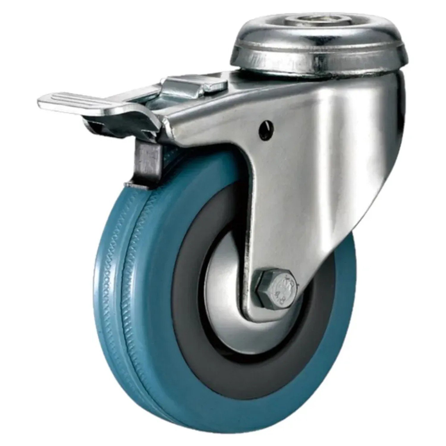 Domino Koło otwór z hamulcem 50mm 40kg guma