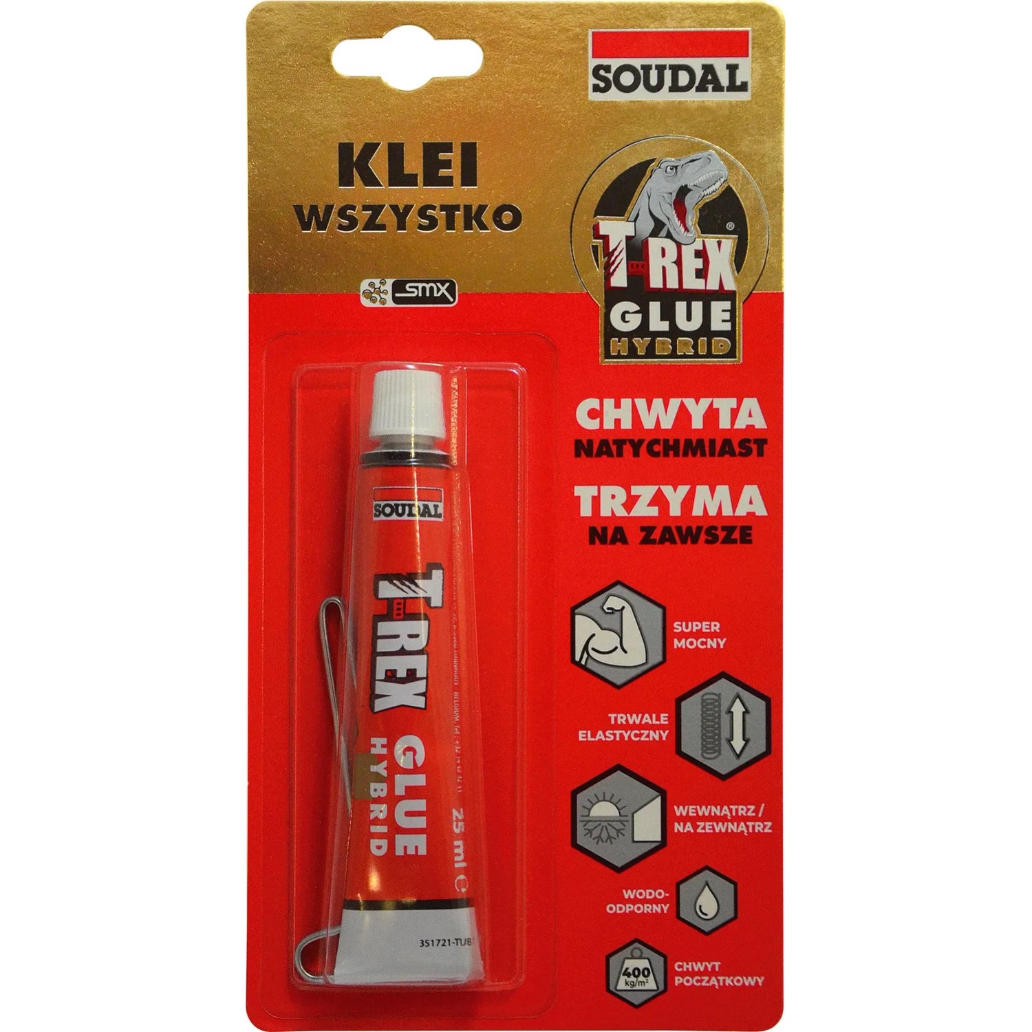 Soudal T-Rex klej hybrydowy 25 ml