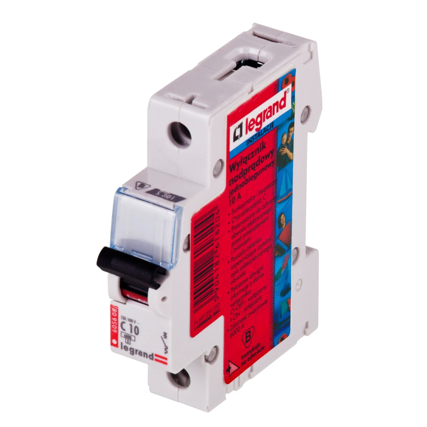 Legrand Wyłącznik nadprądowy S-301 C10A