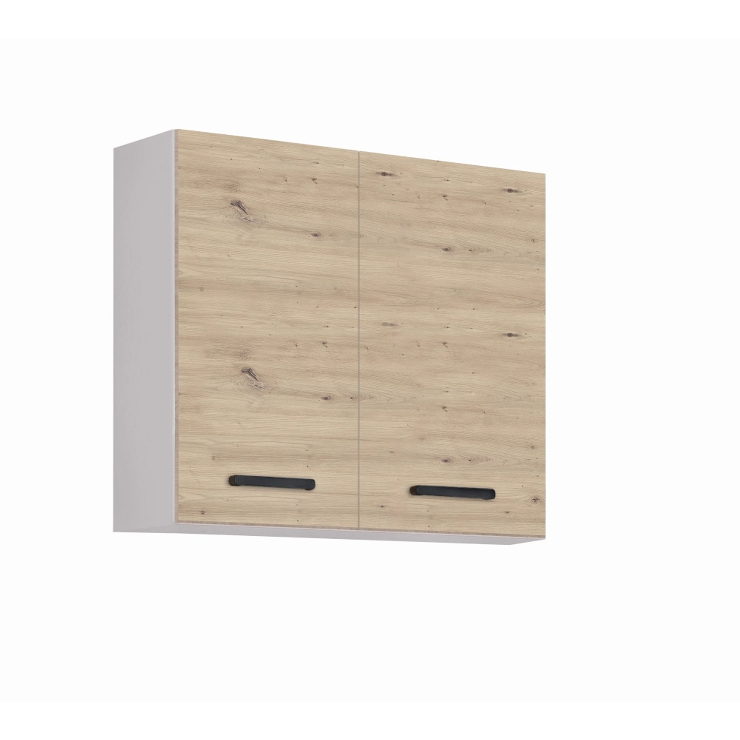 Black and White Style Szafka kuchenna górna MEGAN Dąb Artisan 60 cm