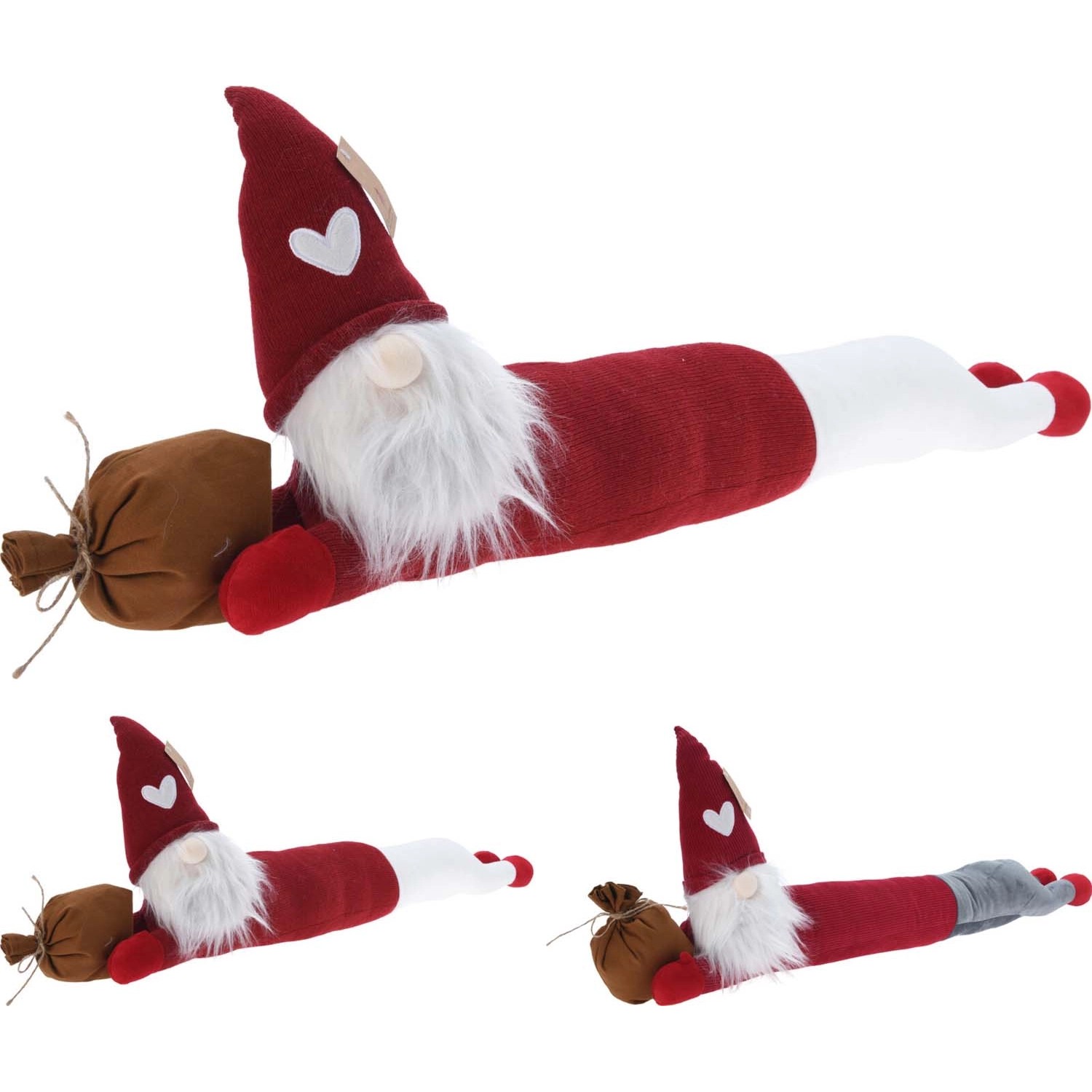 Stoper do drzwi Mikołaj dł. 85 cm mix wzorów