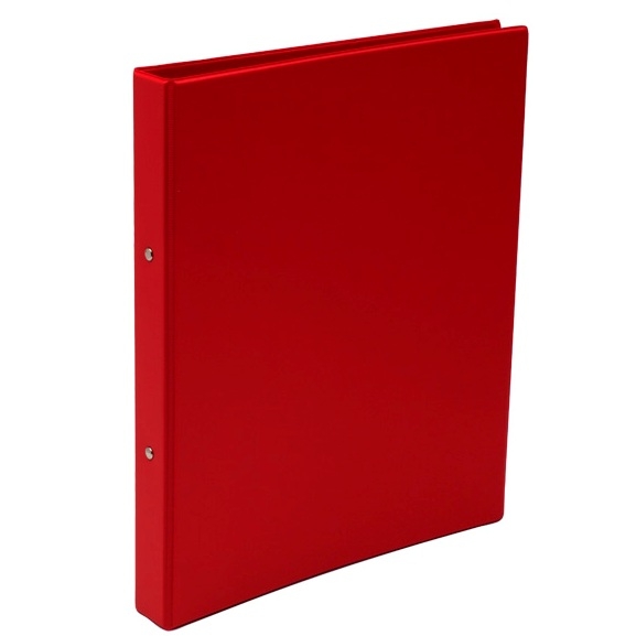 Segregator Biurfol, A4, szerokość grzbietu 20mm, 2 ringi, czerwony