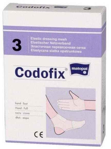 Siatka opatrunkowa CODOFIX 3x1m dłoń, stopa