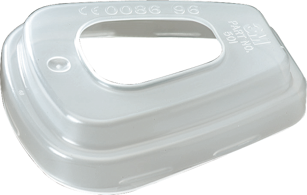 Pokrywa filtra 3M POKFIL, 2 sztuki, biały