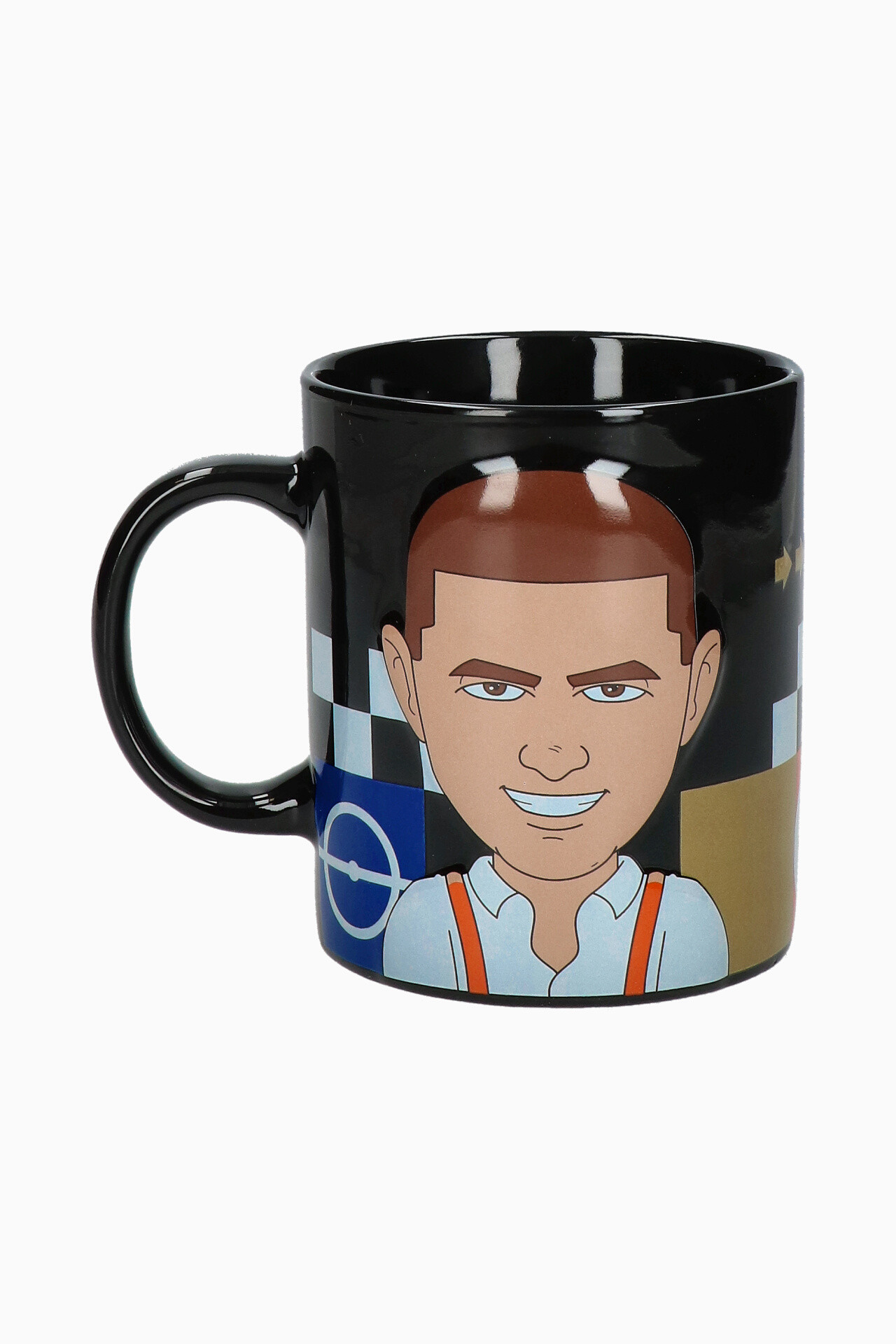 Kubek Kanał Sportowy 2D - Tomasz Smokowski - Czarny