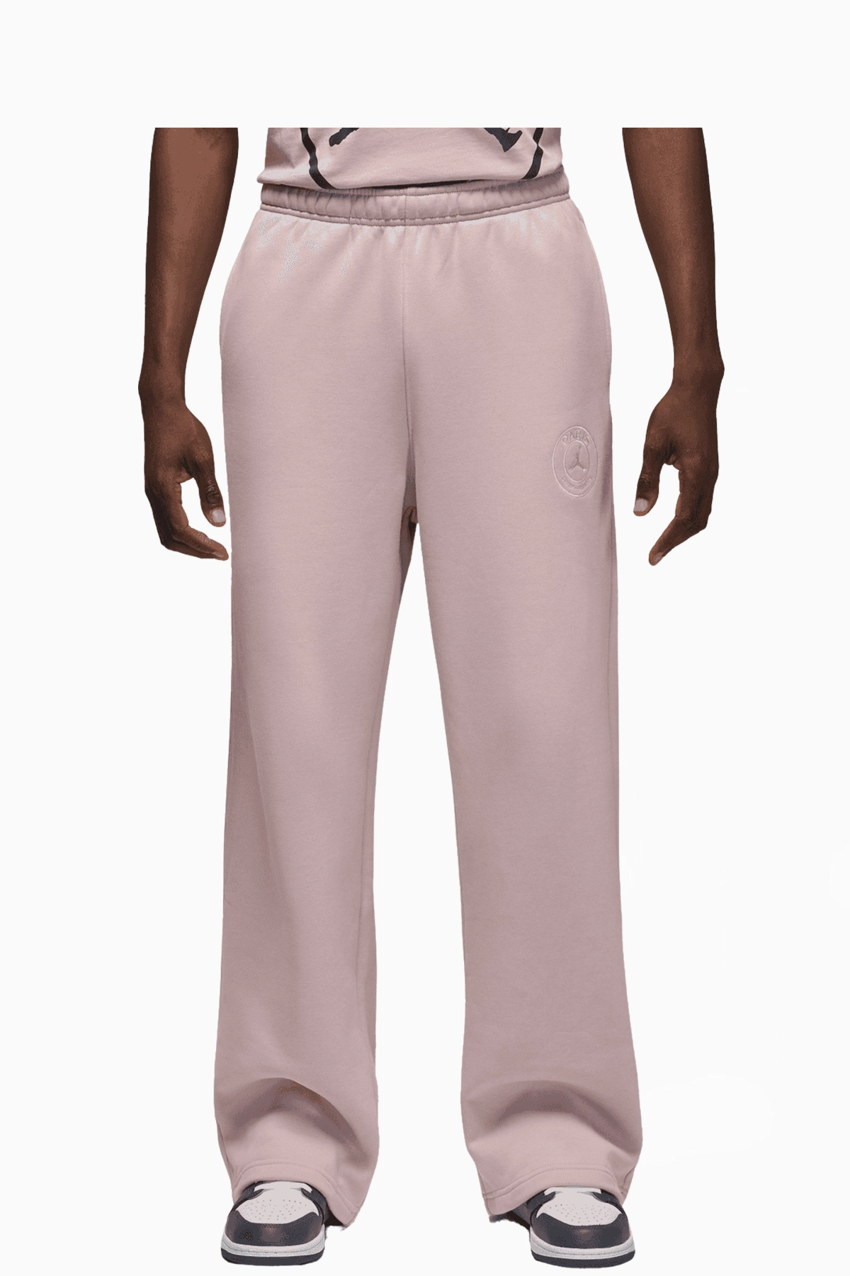 Spodnie Nike PSG x Jordan 25/26 Fleece - Różowy