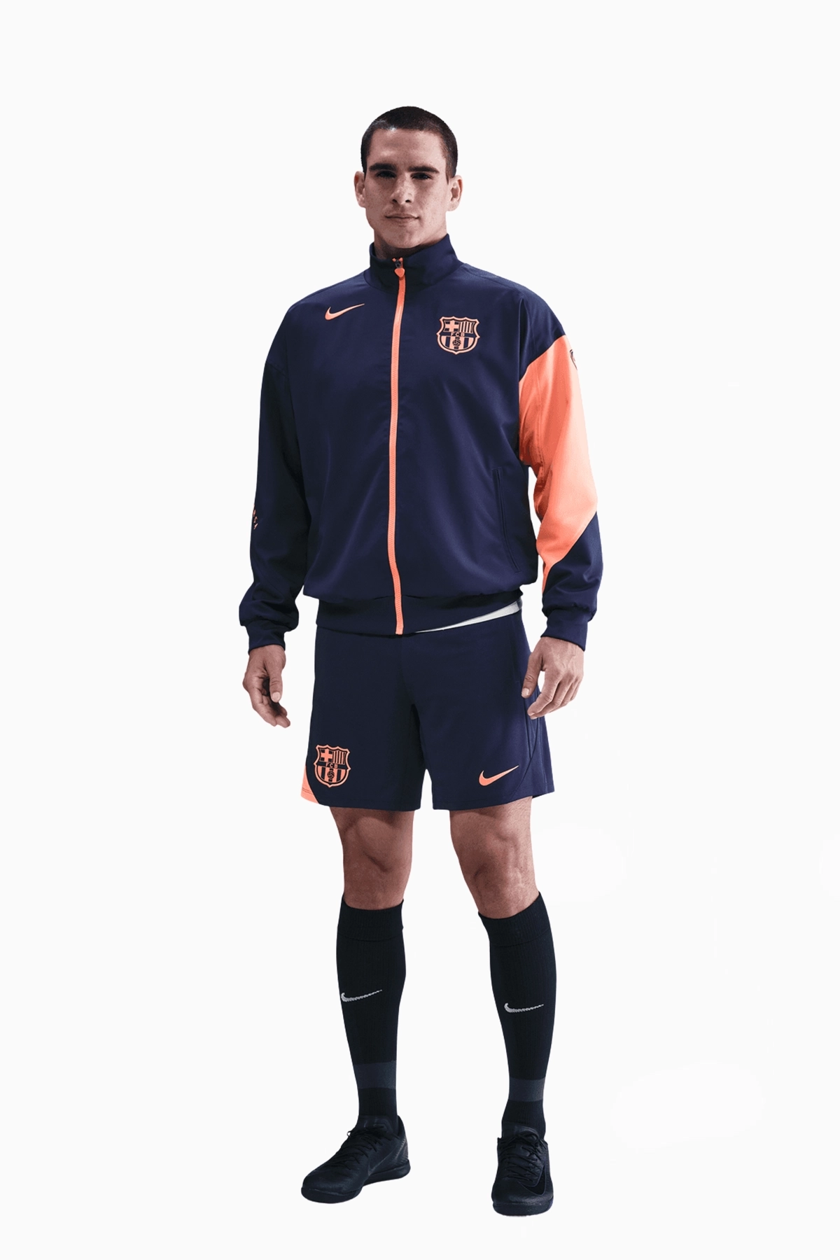Bluza Nike FC Barcelona 25/26 Strike Anthem - Granatowy