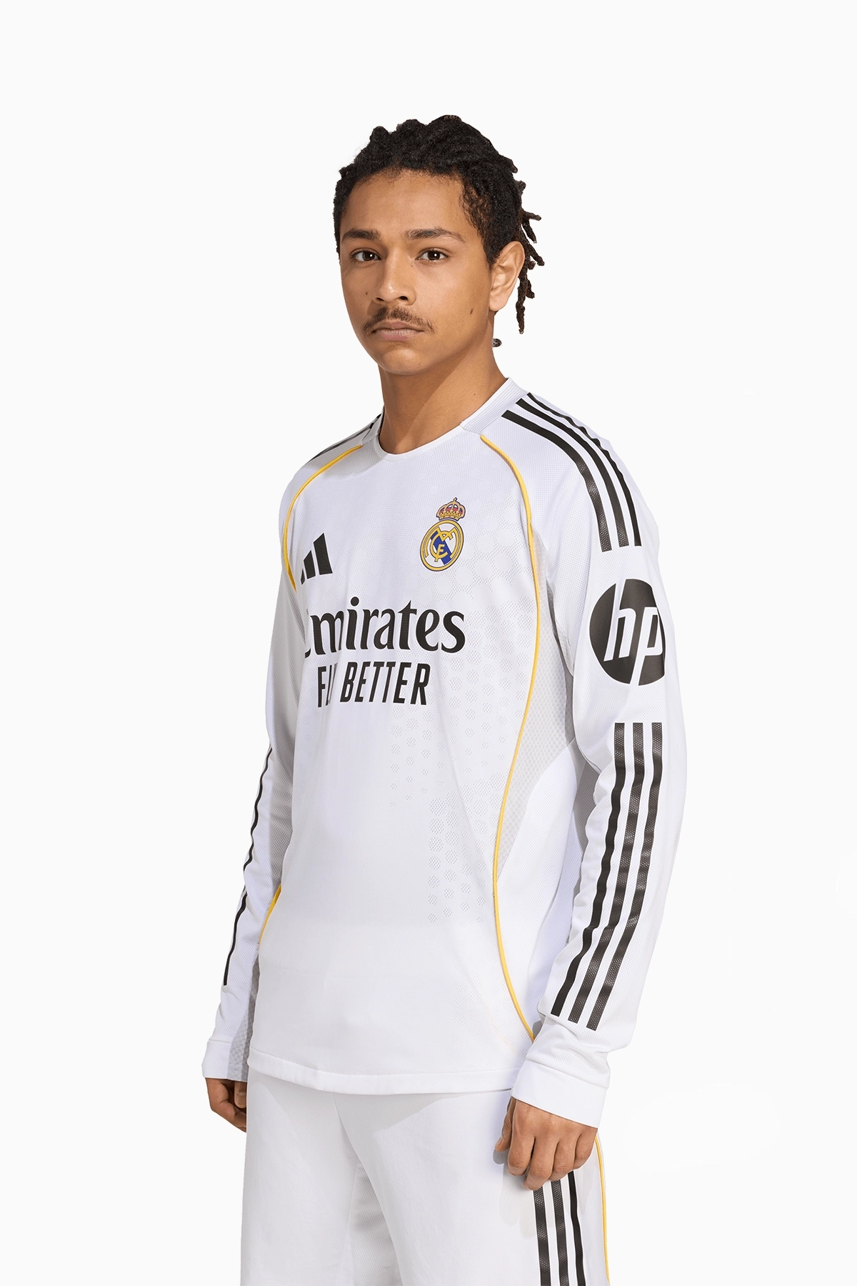 Koszulka z długim rękawem adidas Real Madryt 25/26 Domowa Authentic - Biały