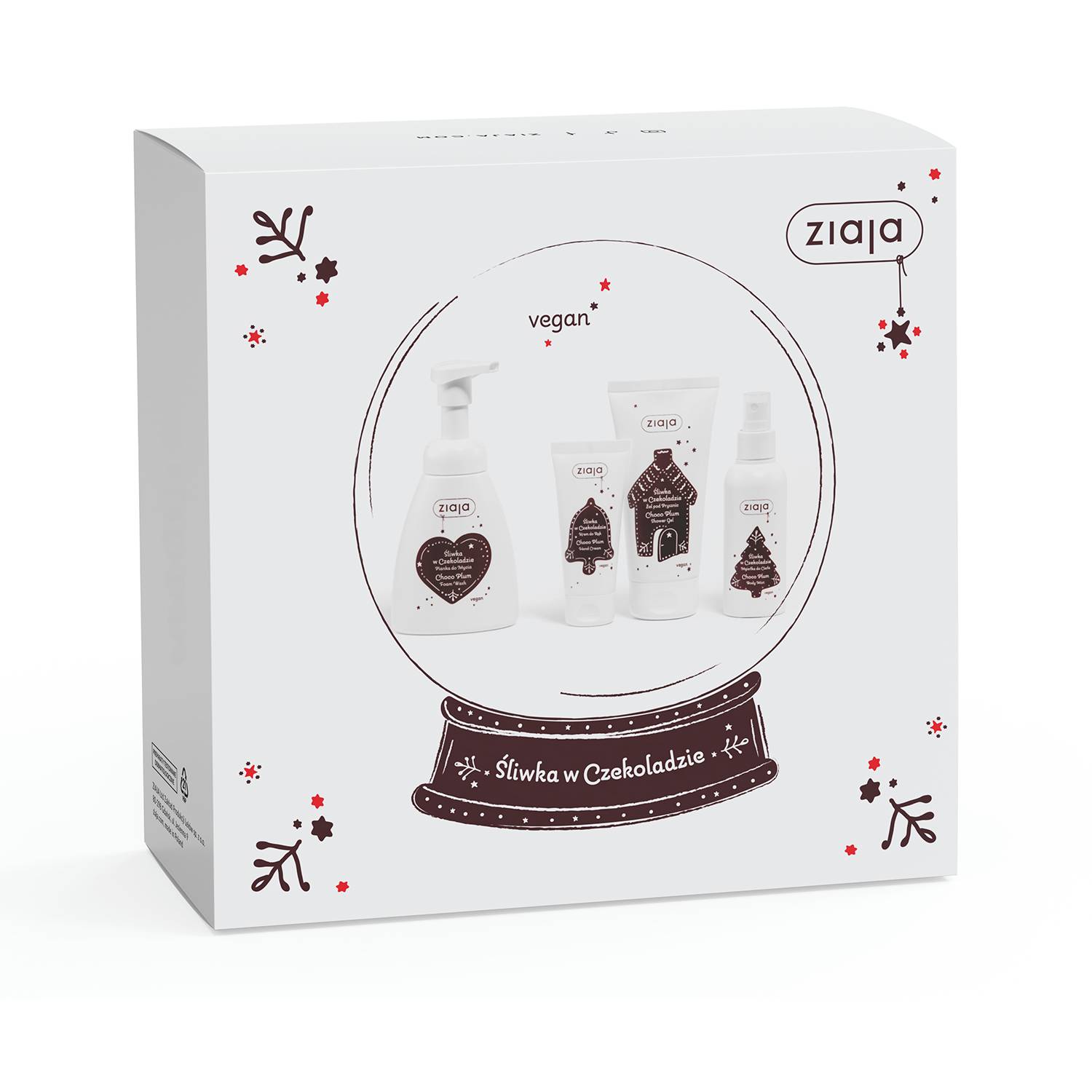Ziaja - zestaw śliwka w czekoladzie, 1 komplet