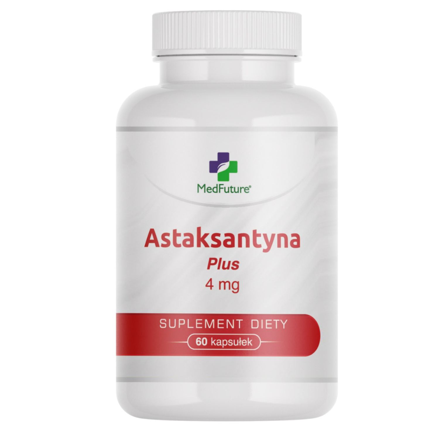 Medfuture astaksantyna plus 4 mg, 60 kapsułek