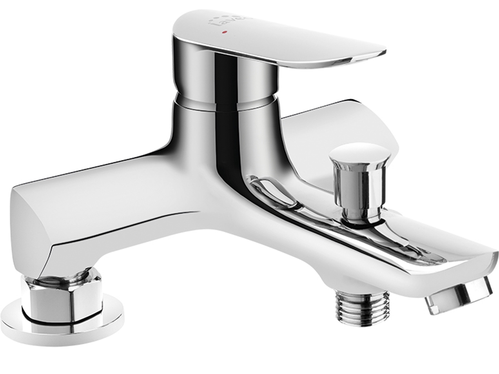 Laveo Appia bateria wannowo-prysznicowa nawannowa chrom BLP015D - Wysyłka w 24h