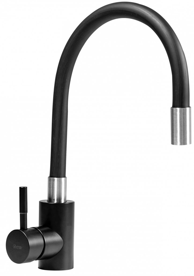 Rea Clever bateria kuchenna stojąca chrom/czarny REA-B5698 - Wysyłka w 24h