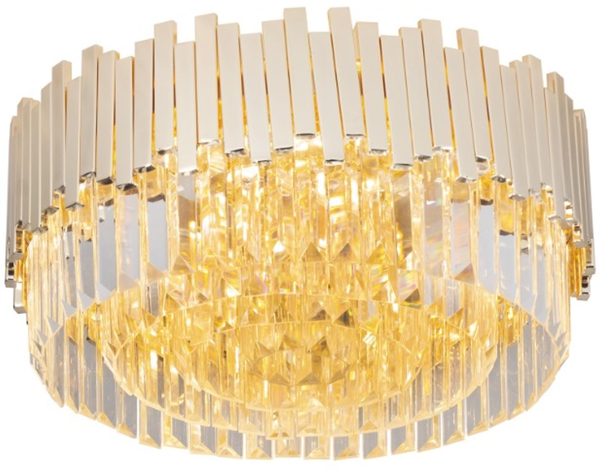 MaxLight Trend lampa podsufitowa 8x40W złoty C0165