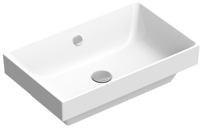 Catalano Verso umywalka 60x37 cm prostokątna wpuszczana-nablatowa biała 0124600001