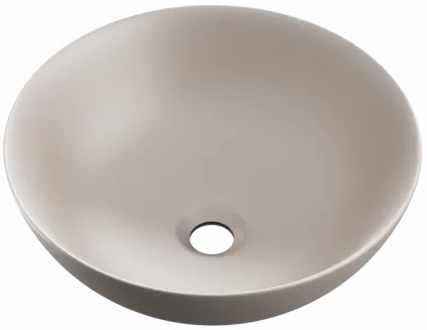 Excellent Luqa umywlka 40 cm nablatowa okrągła cappucino mat CEAC.6401.400.CAM - Wysyłka w 24h