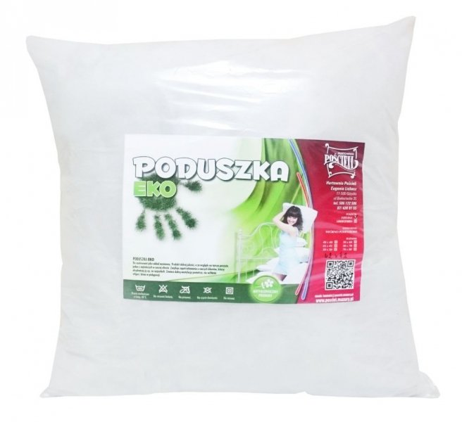 Poduszka biała, wkład, wsad do poduszki 42x42 cm – I gatunek
