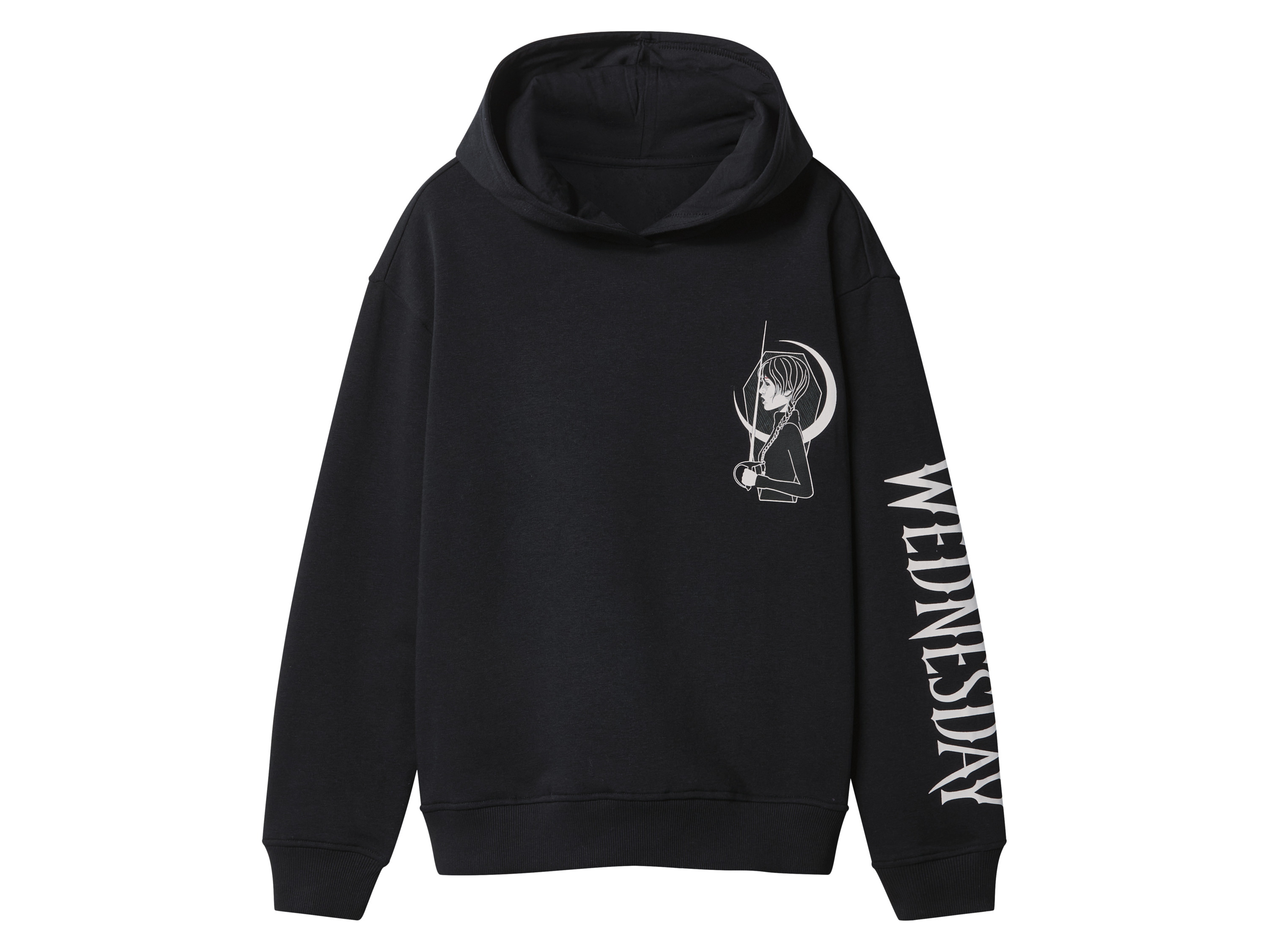 Bluza dziecięca Wednesday Czarny, 146/152