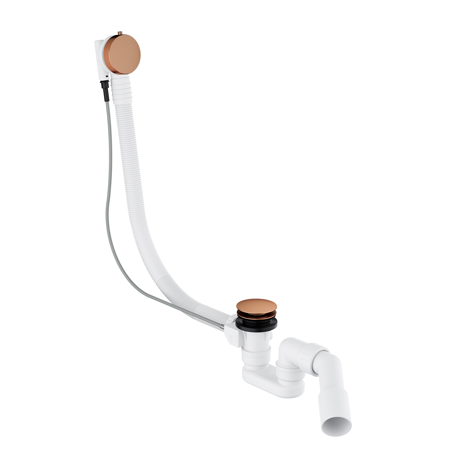 Darmowa Dostawa - Syfon z przelewem Omnires CGS TK104PLUS37764SCPB