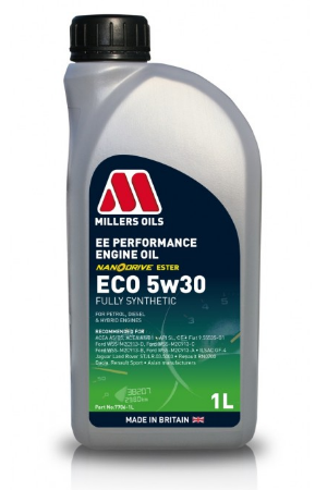 MILLERS EE PERFORMANCE ECO 5W30 1L - Petrostar