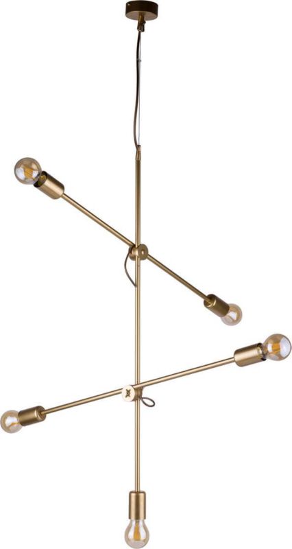 Żyrandol Nowodvorski Lighting Sticks złoty wym: 120 x 73 x 73 cm 5xE27 x 60W 1 szt.