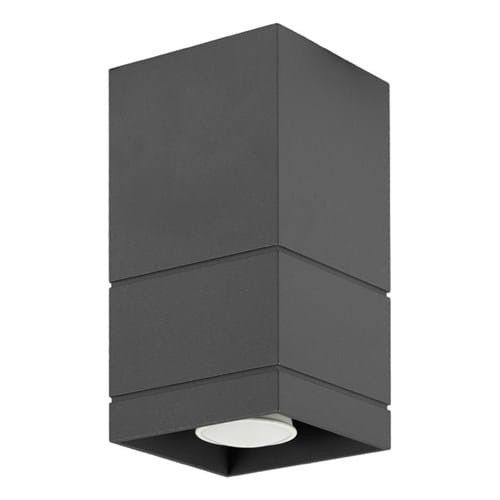 Reflektor sufitowy Lampex Neron czarny 1 x GU10 x 40W IP20 wym: 10 x 10 cm - 1 szt.