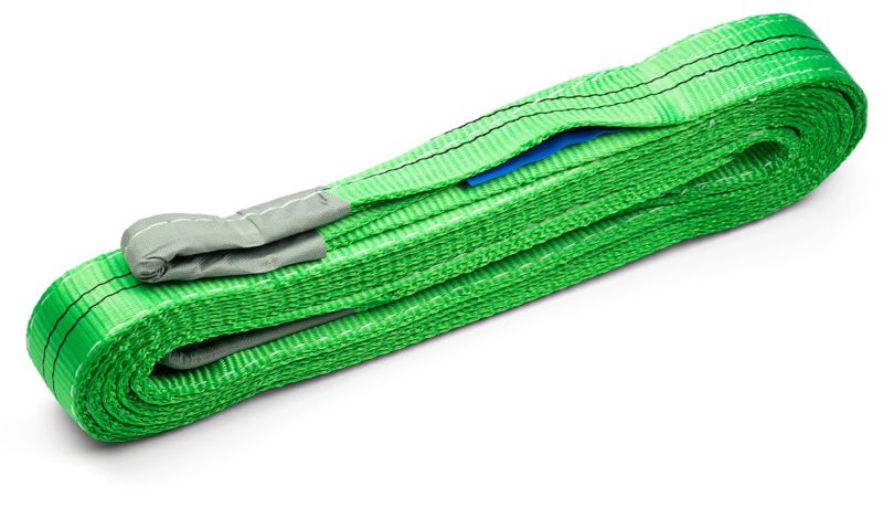 Zawiesie pasowe pętlowe zielone AVTOSTARK 6m 2T 1 szt.