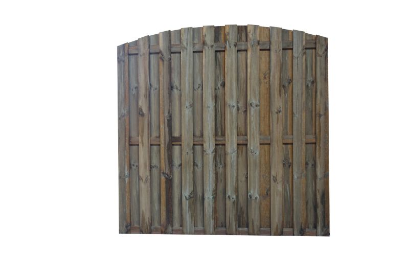 Płot Multi łuk brąz Roma 180x180/165 cm 1szt.