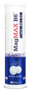 OLIMP LABS MagMAX B6 20 tabl.mus. Pomarańcza