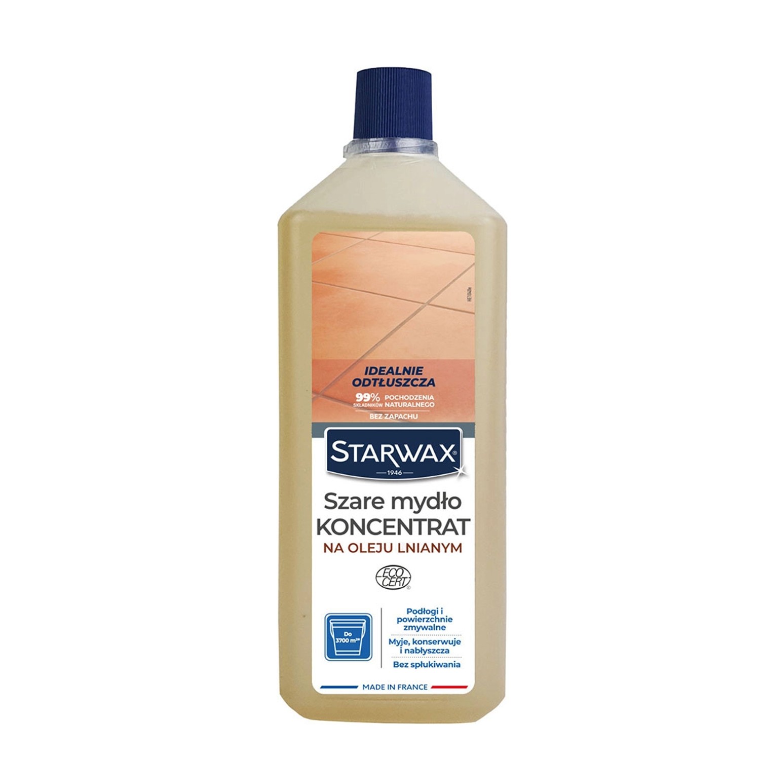 Starwax Szare mydło koncentrat na oleju lnianym 1 l