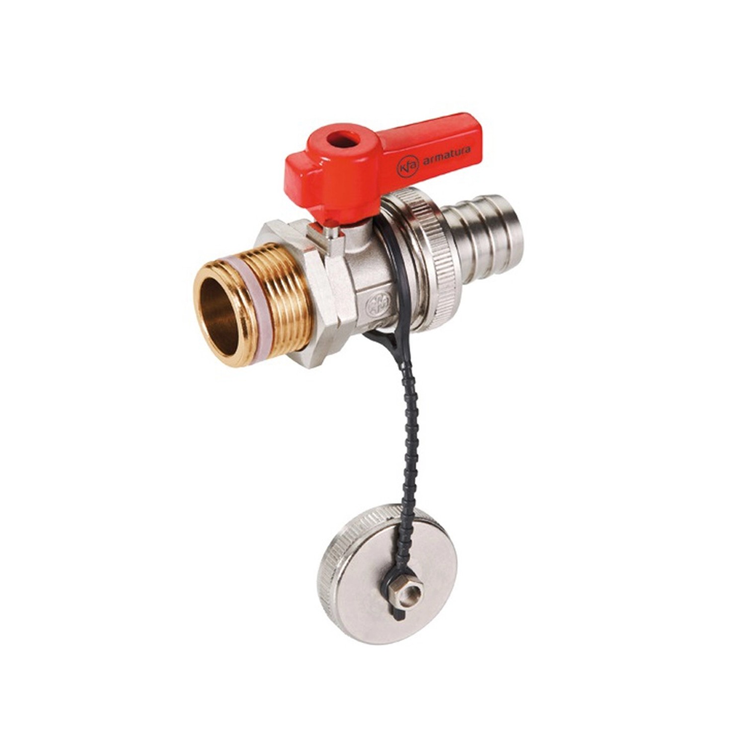 Armatura Kraków Zawór spustowy mosiężny 3/4"