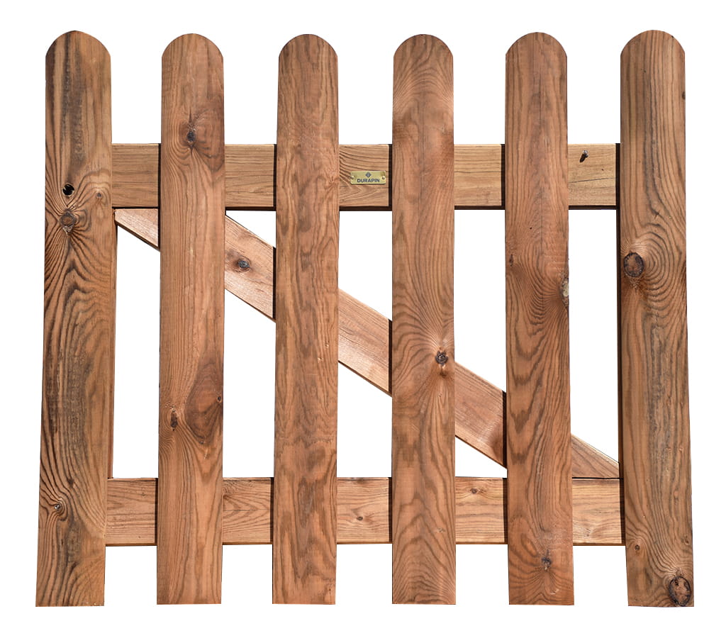 SYLVA KLASYCZNY PŁOT SZTACHETOWY - BRISTOL - BRAMKA - 90x80 CM