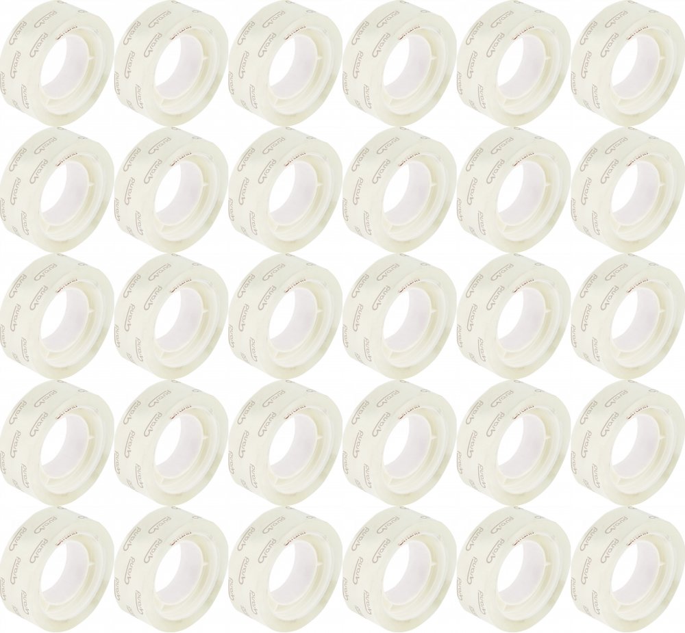 48x Taśma klejąca Grand, 18mm x 20m, przezroczysty