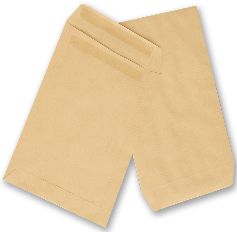 Koperta standardowa NC, B4, samoklejąca SK, 50 sztuk, brązowy