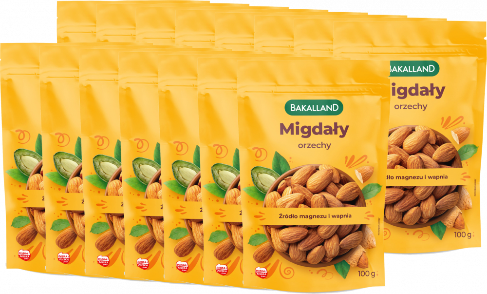 15x Migdały Bakalland, 100g