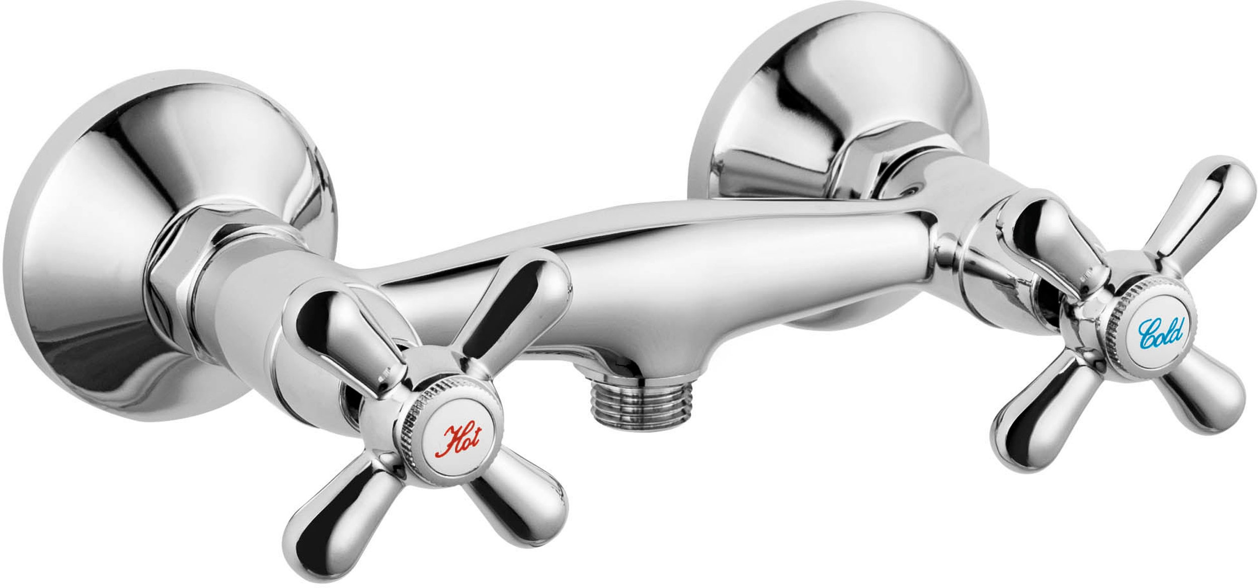 Ferro Retro New bateria prysznicowa ścienna chrom XD7 - Wysyłka w 24h