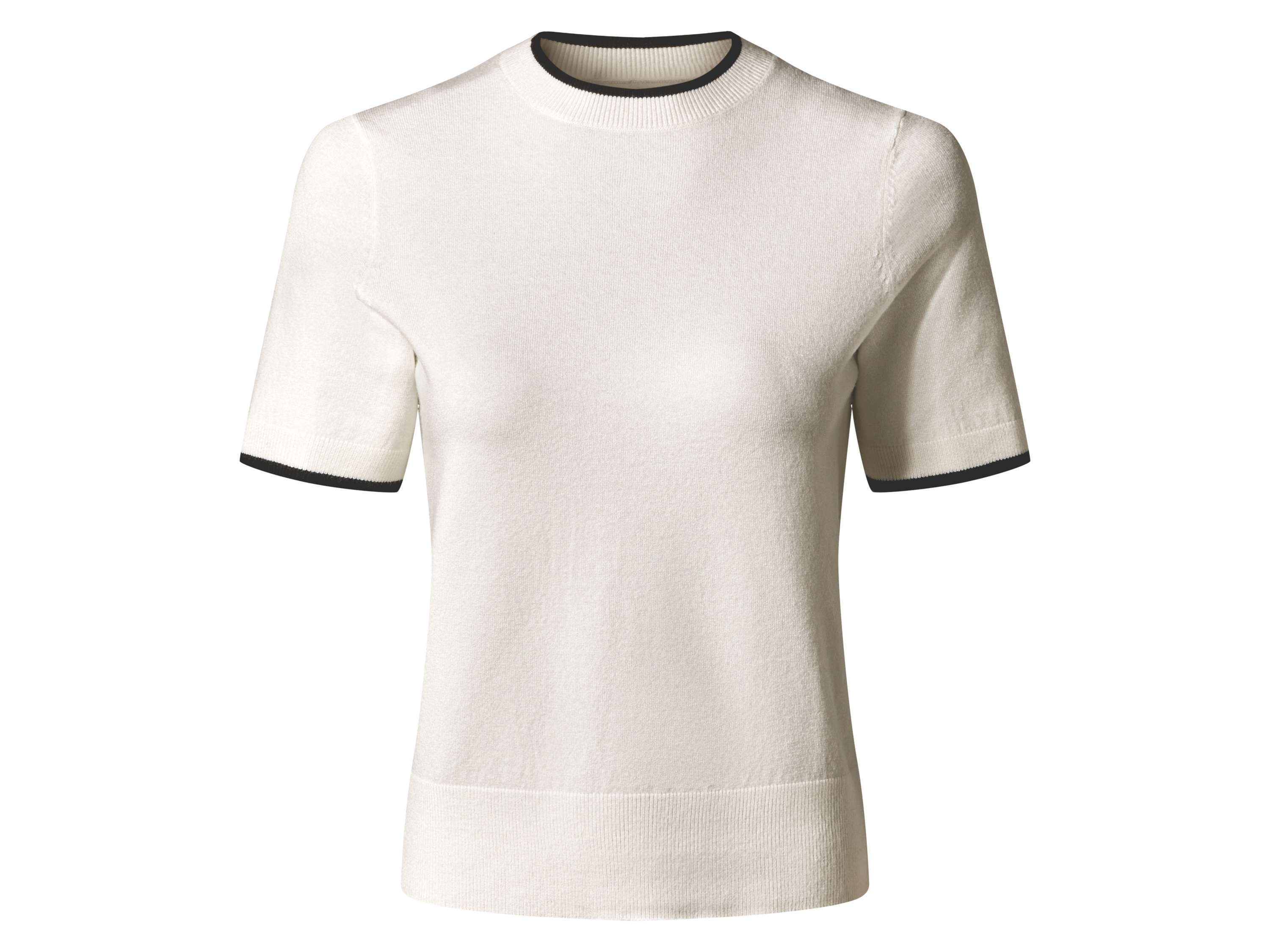 esmara Sweter damski z delikatnej dzianiny Biały, S36/38