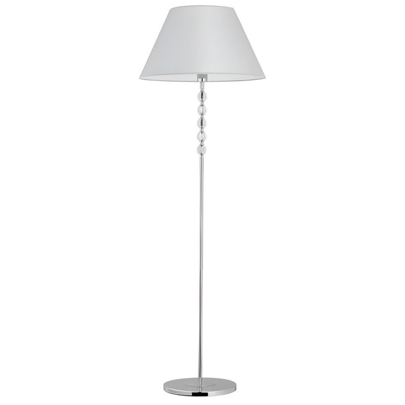 Lampa podłogowa stojąca Alfa Emmanuelle chromowana 1 x E27 x 15W wym: 152 x 50 x 50 cm - 1 szt.
