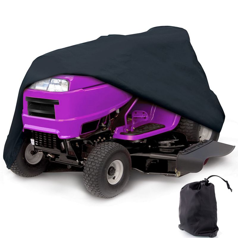 Pokrowiec ochronny na kosiarkę traktorek Ferocity duży 240x135x110 czarny 1 szt.