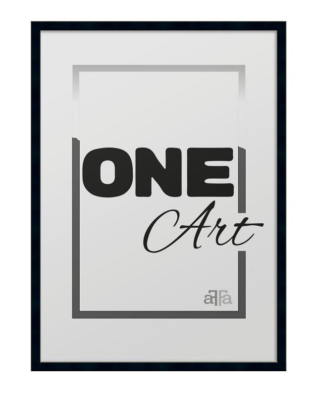 Ramka duża MDF Hekla 60x90 foto plakat czarny 1szt.