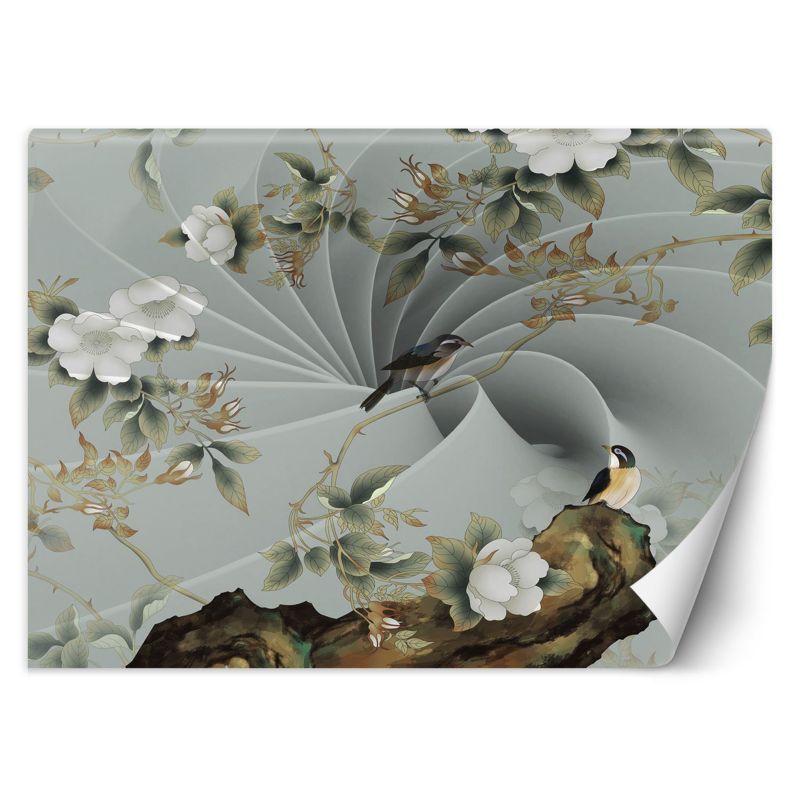 Fototapeta Feeby Ptak na gałęzi 3D 450x315 1 szt