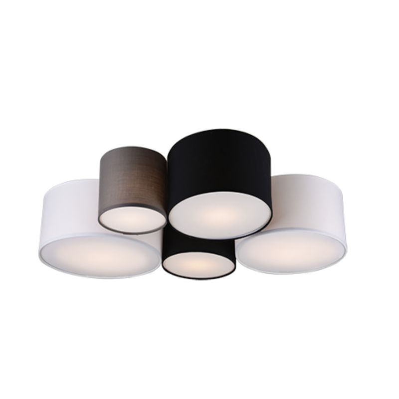 Lampa sufitowa wisząca Trio Hotel 9547 wielokolorowy nowoczesna 5xE27 x 1 szt.