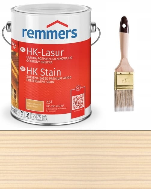 REMMERS HK-LASUR IMPREGNAT DO DREWNA BIAŁY 2,5L
