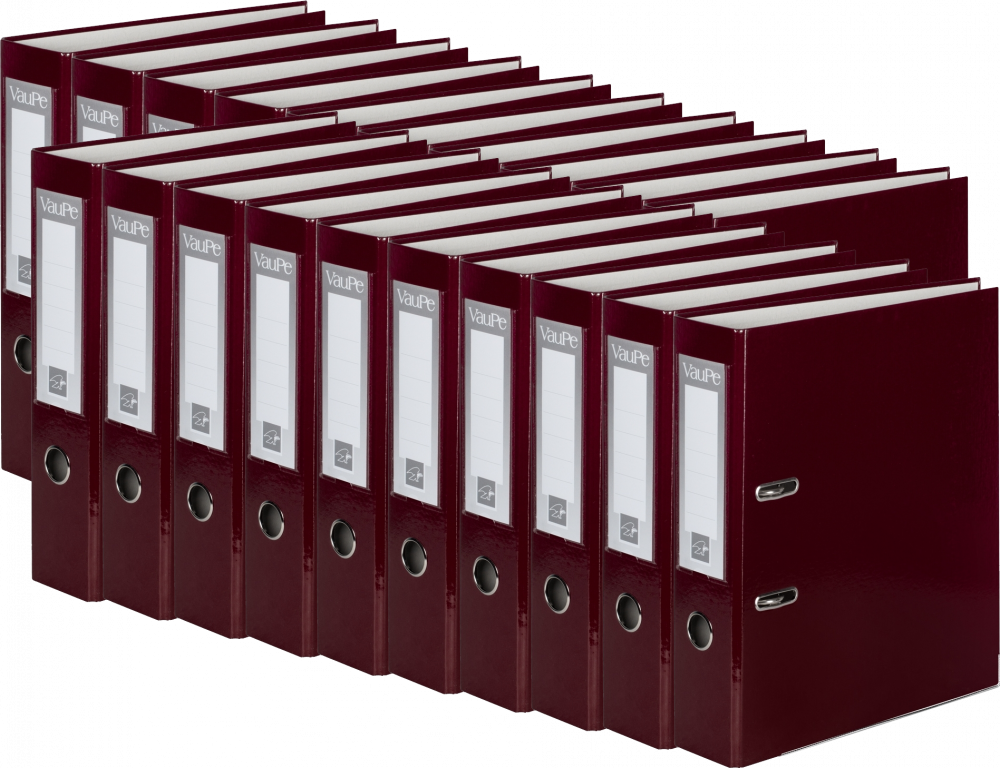 20x Segregator A4 VauPe FCK, 50mm, czekoladowy