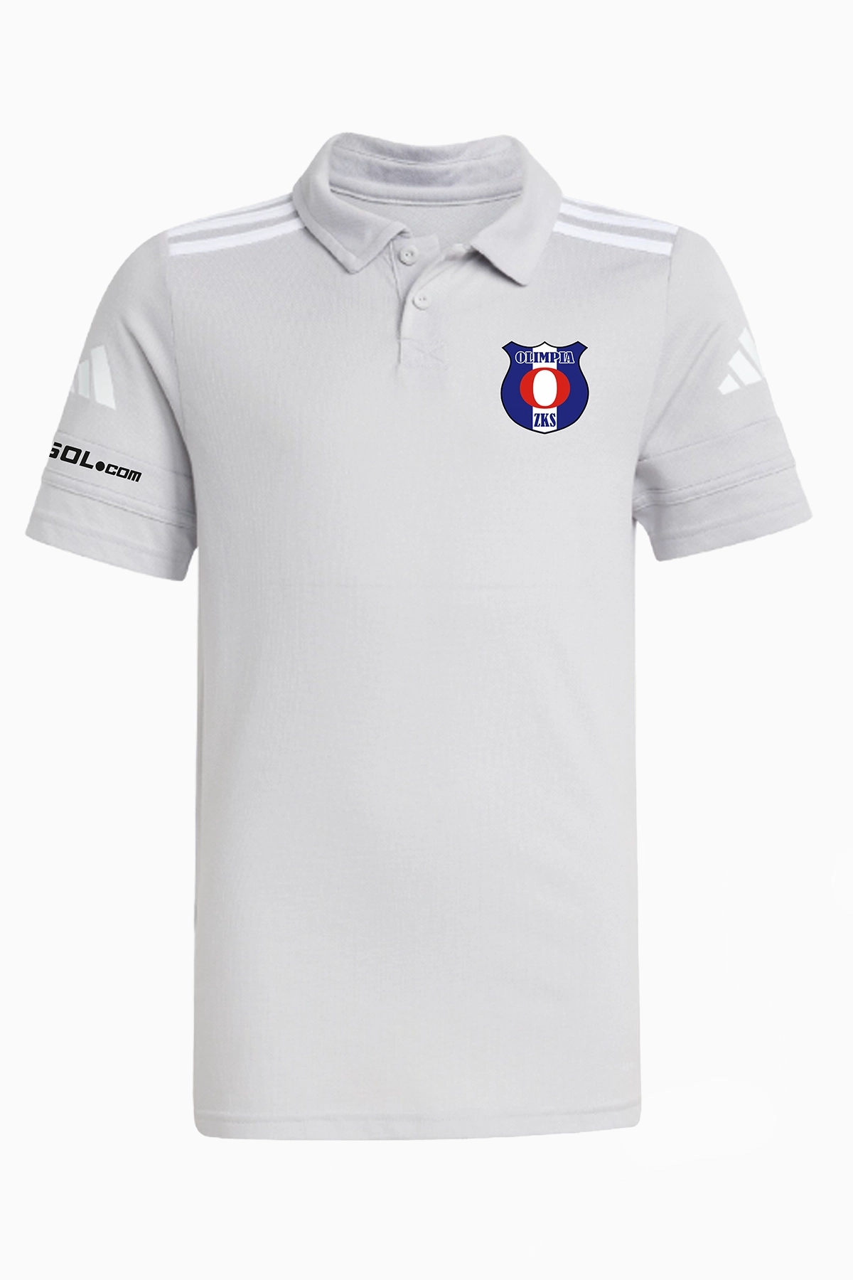 Koszulka adidas Olimpia Zambrów 25/26 Polo - Biały