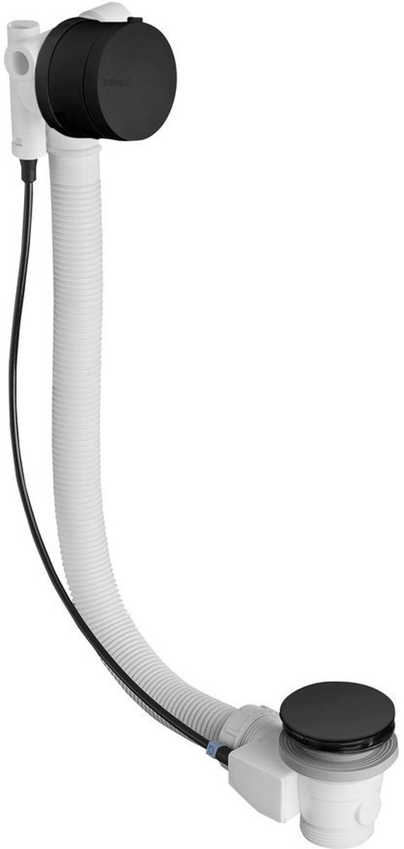 Polysan syfon do wanny czarny mat 71686B