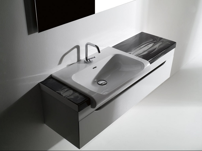 Kerasan Inka projekt szafka 120 cm podumywalkowa wisząca biała 911101