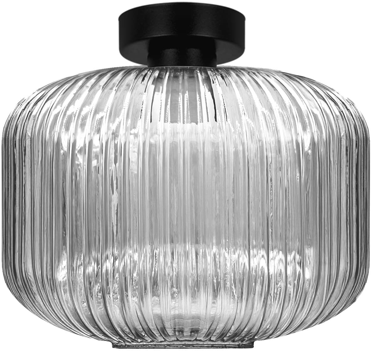 Kaja Campo lampa podsufitowa 1x15 W czarna-grafitowa K-5663