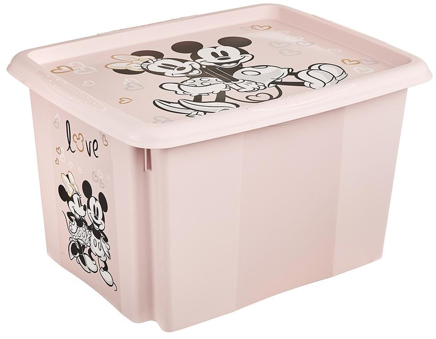 Keeeper Karolina pojemnik do przechowywania 30 l Minnie różowy 1223858124700